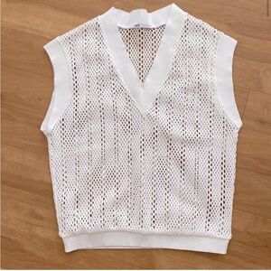 Zara crochet vest